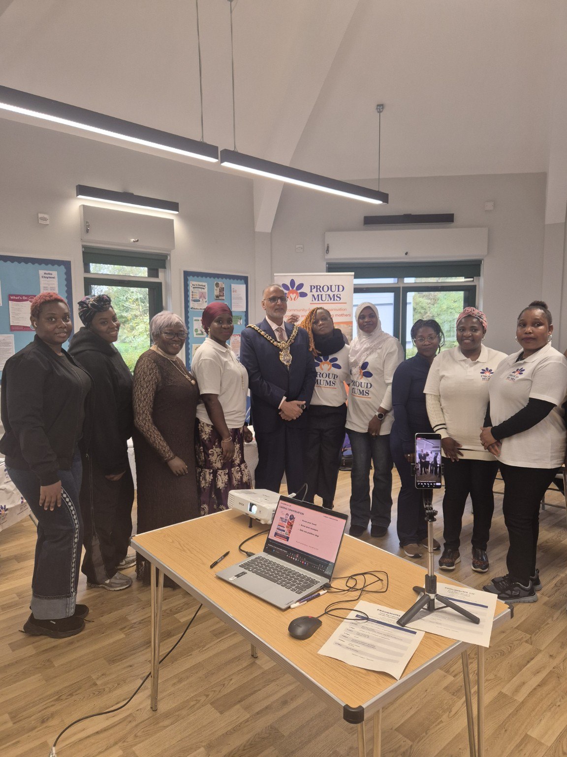 Our community with the Lord Mayor at Clayton Sure Start