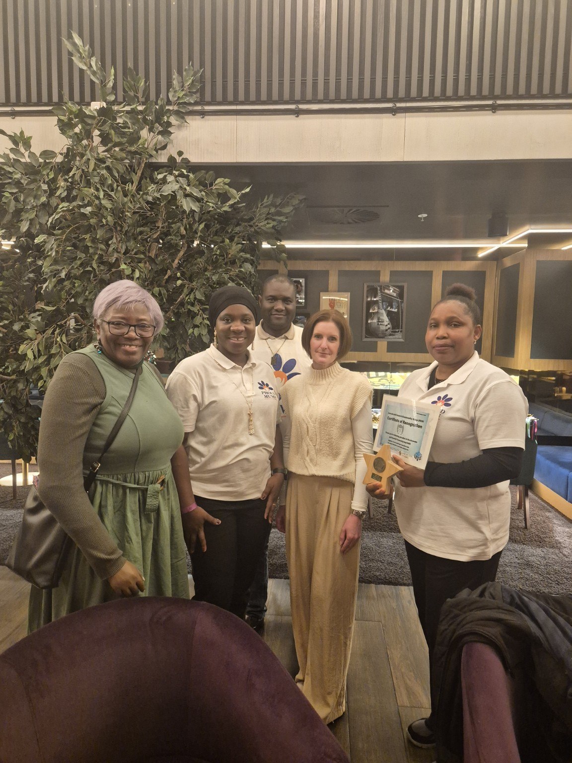 Sharing the evening with our community